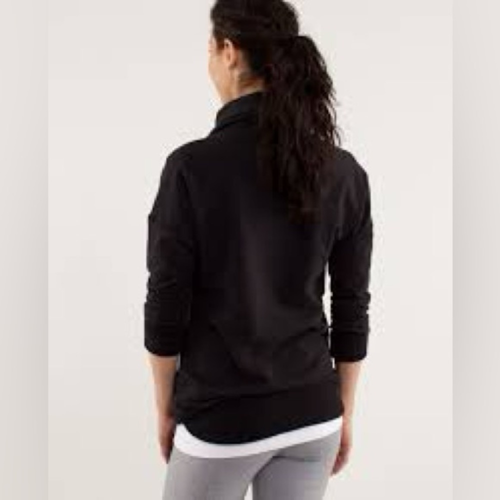 LULULEMON BLACK REST DAY PULLOVER - Picture 6 of 16